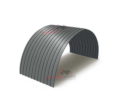 Купить профнастил С10ПГ-1150-0.45 Полиэстер RAL7005 