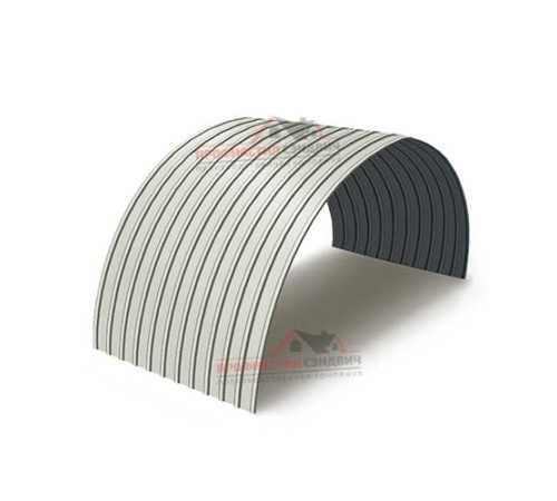 Купить профнастил С10ПГ-1150-0.7 Полиэстер RAL9002 