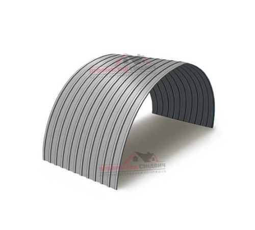 Купить профнастил С10ПГ-1150-0.7 Полиэстер RAL9006 