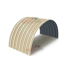 Профнастил С-15ПГ-1190-0.4 (с гранью) Полиэстер RAL 1015