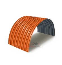 Профнастил С-15ПГ-1190-0.4 (с гранью) Полиэстер RAL 2004