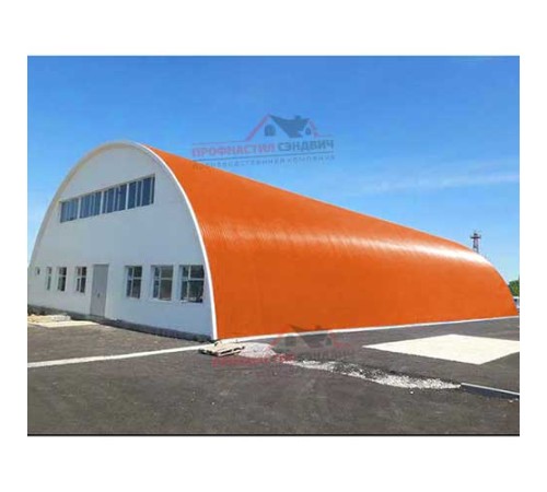 Купить профнастил С-15ПГ-1190-0.45 (с гранью) Полиэстер/Двусторонний RAL 2004 