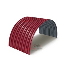 Профнастил С-15ПГ-1190-0.4 (с гранью) Полиэстер RAL 3003