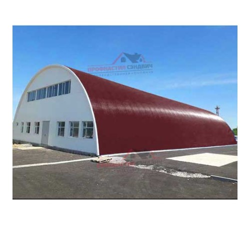 Купить профнастил С-15ПГ-1190-0.45 (с гранью) Полиэстер/Двусторонний RAL 3005 