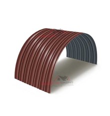 Профнастил С-15ПГ-1190-0.4 (с гранью) Полиэстер RAL 3009