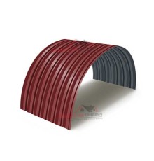 Профнастил С-15ПГ-1190-0.4 (с гранью) Полиэстер RAL 3011