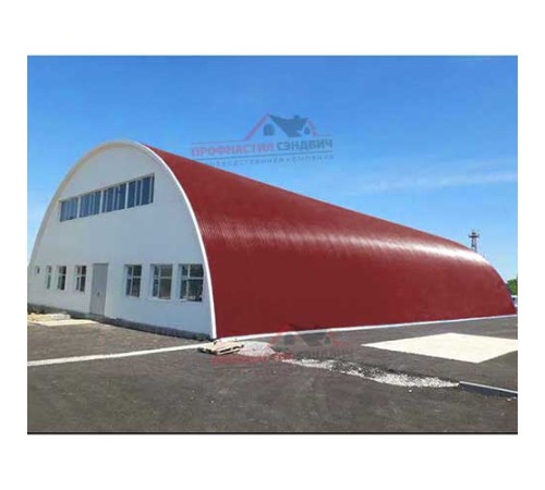 Купить профнастил С-15ПГ-1190-0.4 (с гранью) Полиэстер RAL 3011 