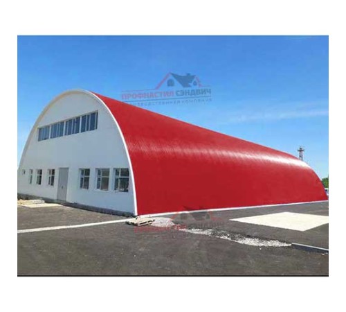 Купить профнастил С-15ПГ-1190-0.4 (с гранью) Полиэстер RAL 3020 