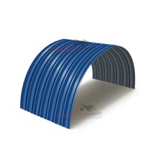 Профнастил С-15ПГ-1190-0.4 (с гранью) Полиэстер RAL 5005