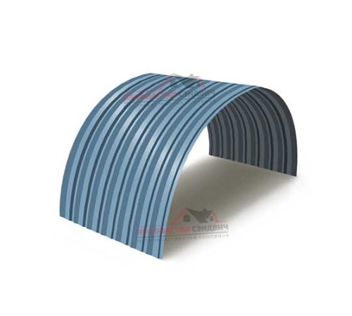 Купить профнастил С-15ПГ-1190-0.4 (с гранью) Полиэстер RAL 5024 