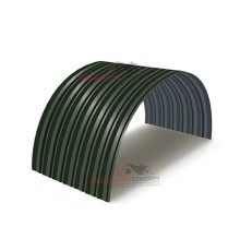 Профнастил С-15ПГ-1190-0.4 (с гранью) Полиэстер RAL 6020