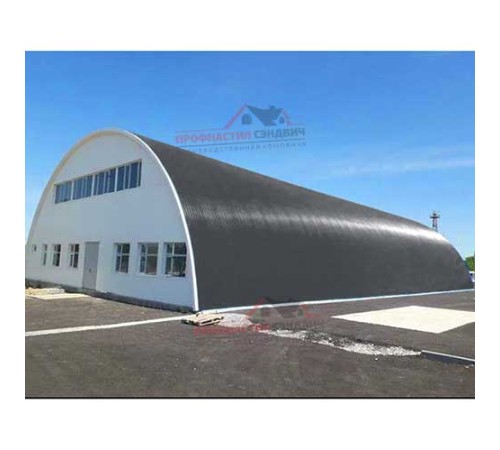 Купить профнастил С-15ПГ-1190-0.4 (с гранью) Полиэстер RAL 7024 