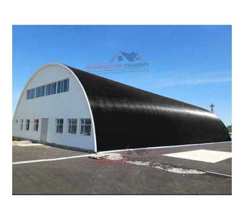 Купить профнастил С-15ПГ-1190-0.4 (с гранью) Полиэстер RAL 9005 