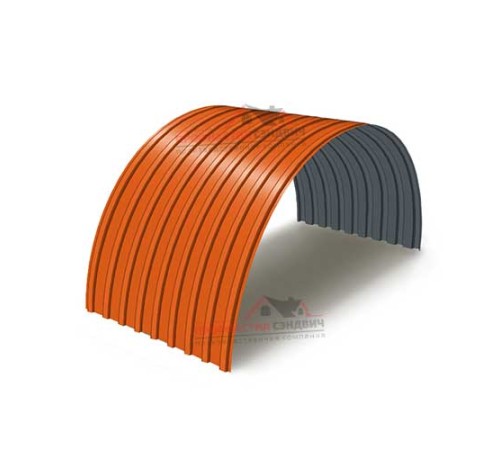 Купить профнастил окрашенный С17ПГ-1090-0.6 цена за м2 