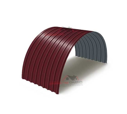 Купить профнастил окрашенный С17ПГ-1090-0.5 цена за м2 