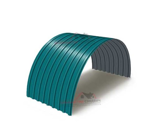 Купить профнастил окрашенный С17ПГ-1090-0.75 цена за м2 