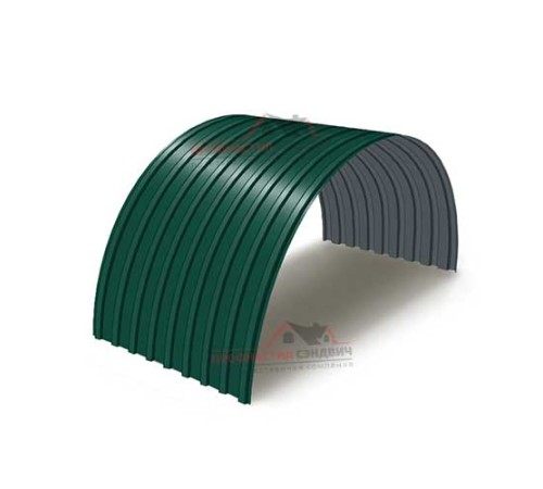 Купить профнастил окрашенный С17ПГ-1090-0.7 цена за м2 