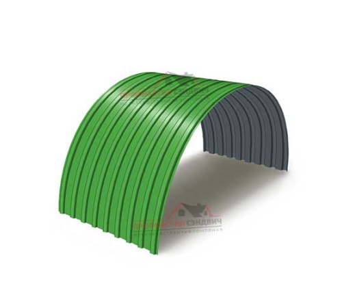 Купить профнастил окрашенный С17ПГ-1090-0.85 цена за м2 