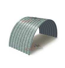 Профнастил оцинкованный С17ПГ-1090-0.35 цена за м2