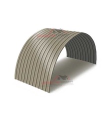 Профнастил СС10ПГ-1150-0.45 Полиэстер RAL1035