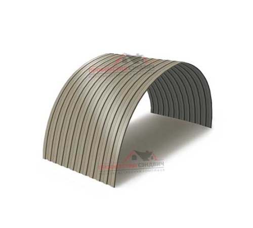 Купить профнастил СС10ПГ-1150-0.5 Полиэстер RAL1035 