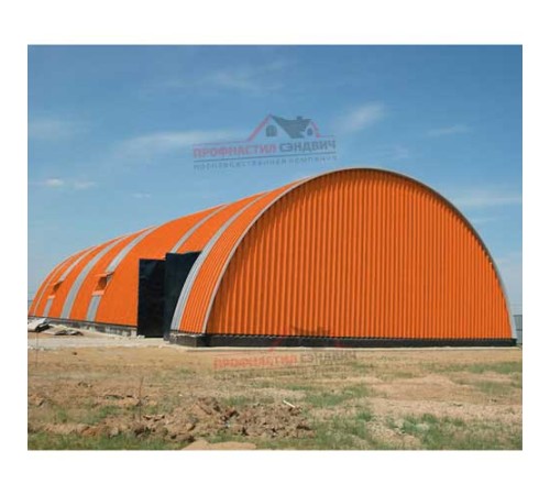 Купить профнастил СС10ПГ-1150-0.45 Полиэстер RAL2004 