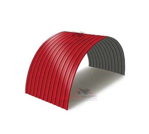 Купить профнастил СС10ПГ-1150-0.45 Полиэстер RAL3020 