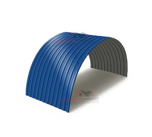 Купить профнастил СС10ПГ-1150-0.4 Полиэстер RAL5005 