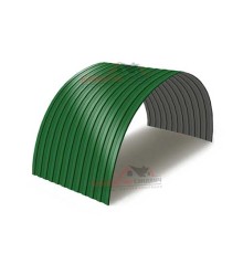 Профнастил СС10ПГ-1150-0.45 Полиэстер RAL6002