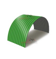 Профнастил СС10ПГ-1150-0.5 Полиэстер RAL6018