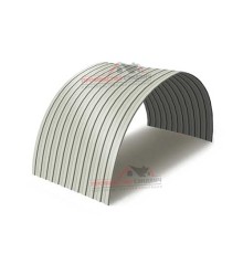 Профнастил СС10ПГ-1150-0.45 Полиэстер RAL9002