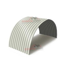 Профнастил СС10ПГ-1150-0.4 Полиэстер RAL9003