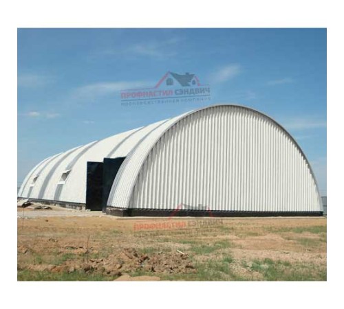 Купить профнастил СС10ПГ-1150-0.45 Полиэстер/Двусторонний RAL9003 