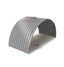 Профнастил СС10ПГ-1150-0.45 Полиэстер RAL9006