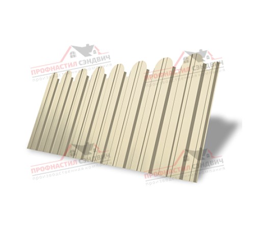 Цена на профнастил С10А с фигурным резом от производителя