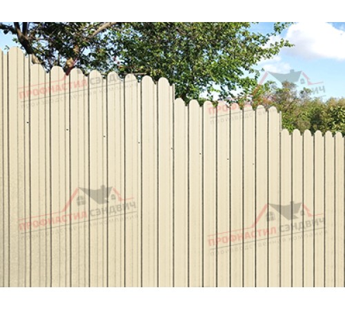 Купить профнастил С10Б с фигурным резом от производителя