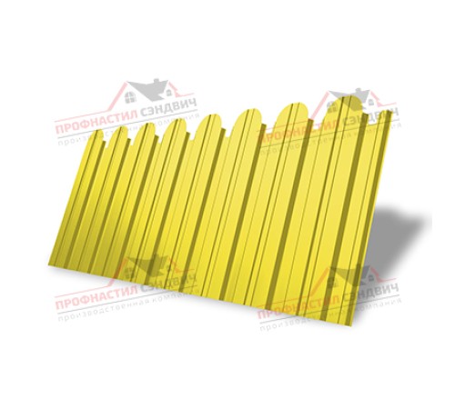 Цена на профнастил С10А с фигурным резом от производителя