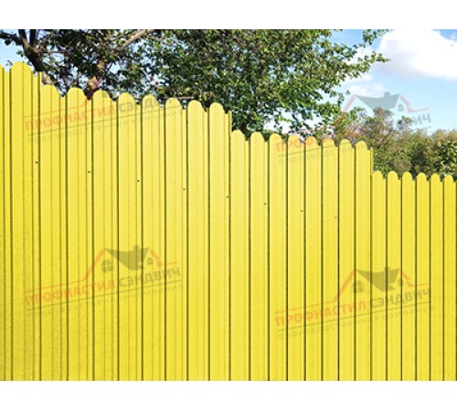 Купить профнастил С10Б с фигурным резом от производителя