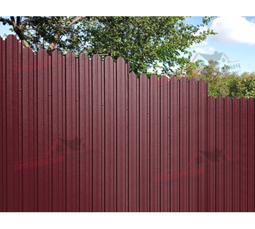 Купить профнастил С10Б с фигурным резом от производителя