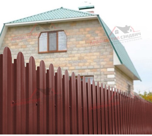 Цена на профнастил С10А с фигурным резом от производителя