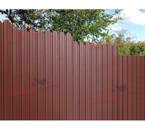 Купить профнастил С10Б с фигурным резом от производителя