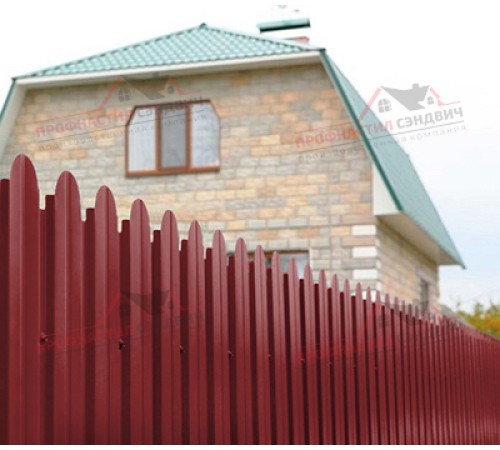 Цена на профнастил С10А с фигурным резом от производителя