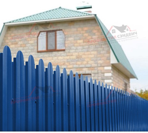 Цена на профнастил С10А с фигурным резом от производителя