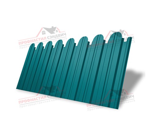 Купить профнастил С10Б с фигурным резом от производителя