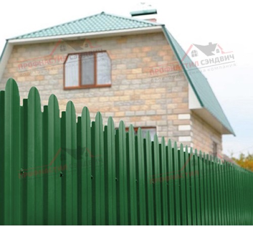 Цена на профнастил С10А с фигурным резом от производителя