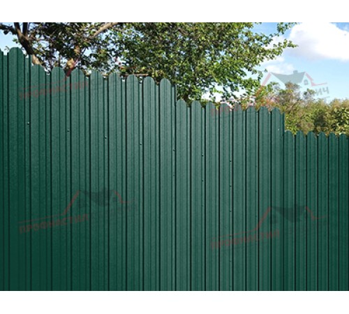 Купить профнастил С10Б с фигурным резом от производителя