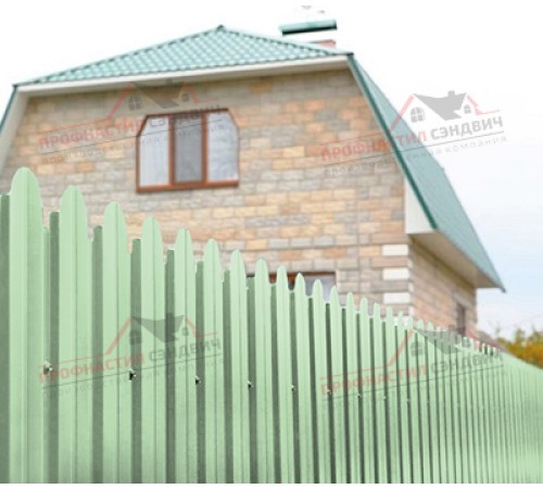 Цена на профнастил С10А с фигурным резом от производителя