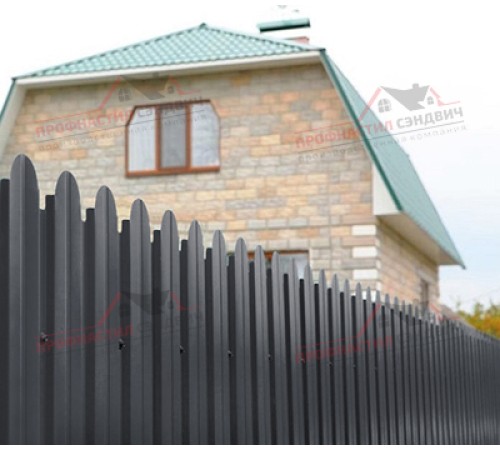 Цена на профнастил С10А с фигурным резом от производителя