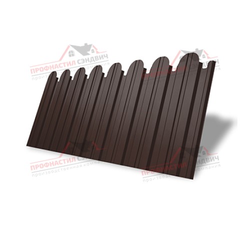 Цена на профнастил С10А с фигурным резом от производителя