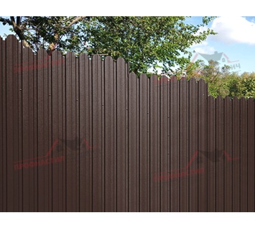 Купить профнастил С10Б с фигурным резом от производителя